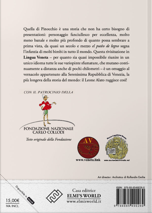 Łe aventùre de Pinòcio - Storia de un buratìn - immagine 2